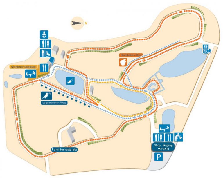 Infrastrukturplan Tierpark Stadt Haag