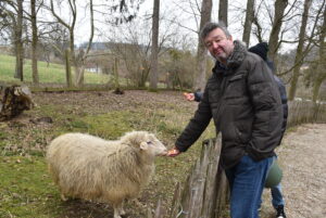 Namensgebung für Waldschaf Hansi ©Tierpark Stadt Haag/Herbert Stoschek