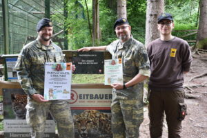 Firmenpatenschaft Bundesheer Leopard 2025 / ©Tierpark Stadt Haag