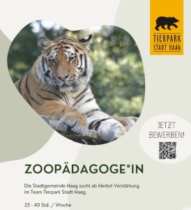 Zoopädagogische Stelle wird besetzt