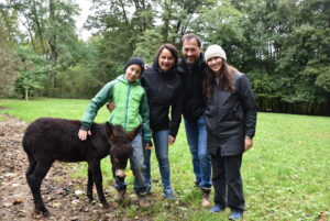 Namensgebung Zwergesel Ferdinand / ©Tierpark Stadt Haag, Herbert Stoschek