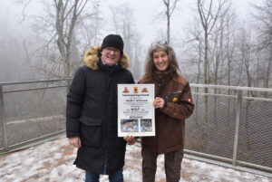 Namensgebung Wolf Roxana / ©Tierpark Stadt Haag, Herbert Stoschek