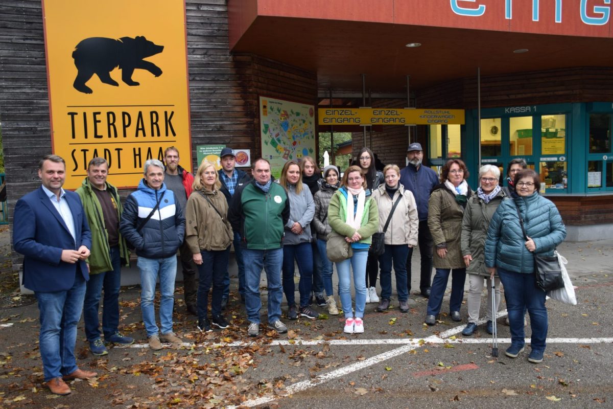 Team Cumberland Tierpark Grünau zu Besuch